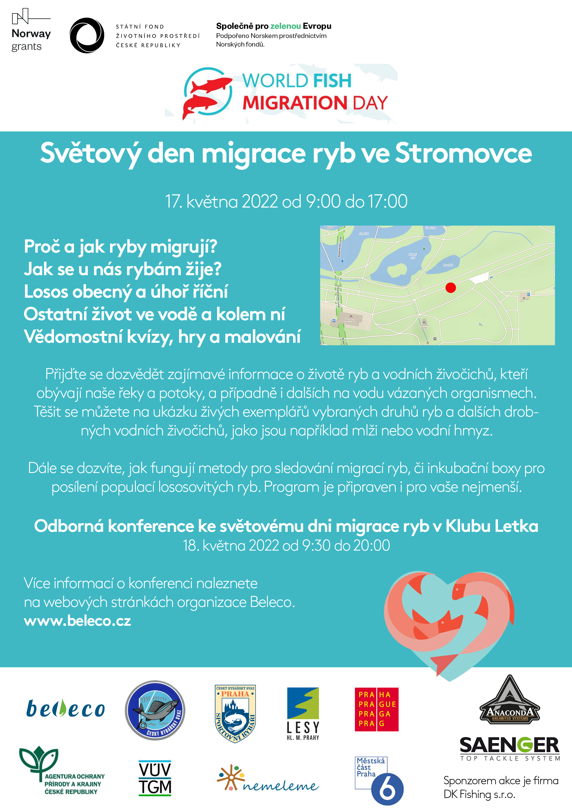 World Fish Migration Day in Stromovka Park