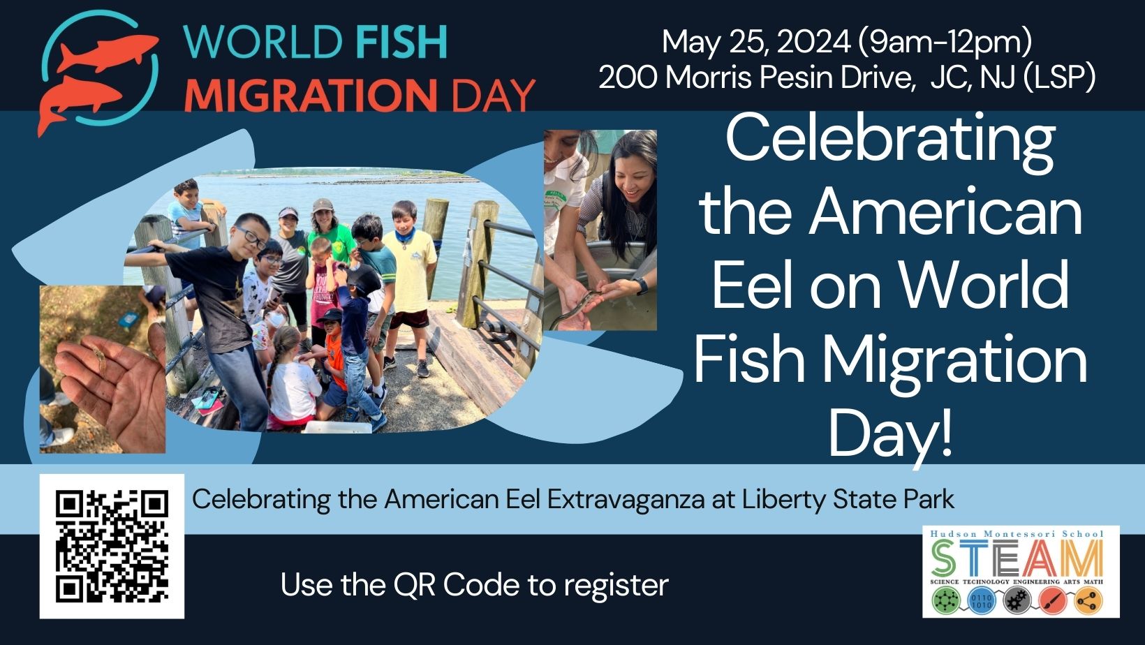Celebrating the American Eel Extravaganza at Liberty State Park