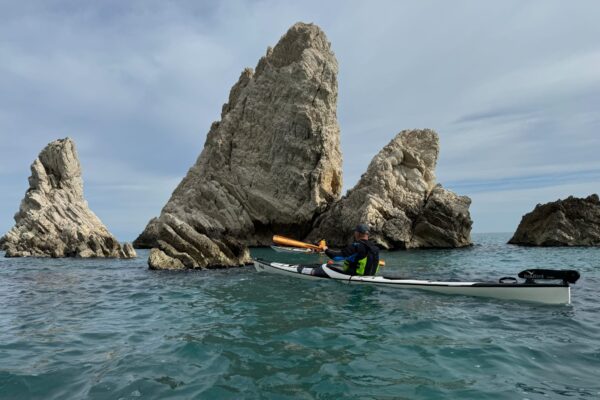 Kayaking on the Adriatic Coast