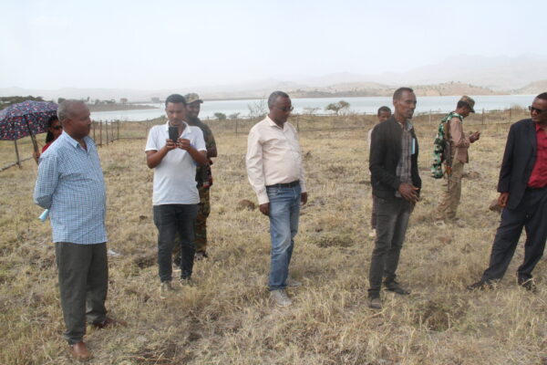 251_Ethiopia_2022©Abebe Getahun(Sample buffer zone rehabilitation around Rib Reservoir)