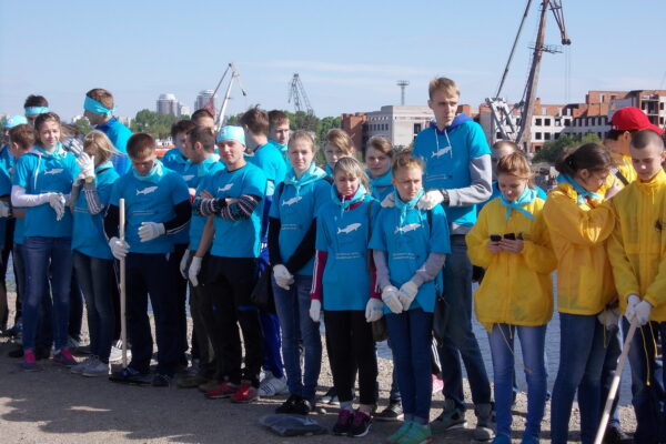 Clean coast action in Khabarovsk