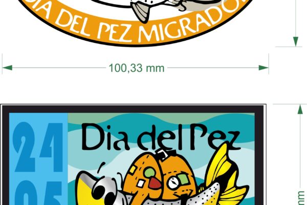 calco pez migrador